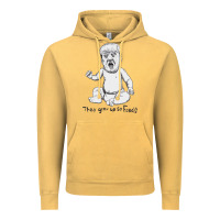 Vintage Mustard baby trump Vintage Hoodie - artisFamous