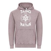 Vintage Zinc white taino nation coqui sun boricua taino Vintage Hoodie - artisFamous