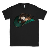 Black cowhide flowers cowboy hat Classic Tee - Jasminsmagicworld