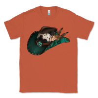 Copper cowhide flowers cowboy hat Classic Tee - Jasminsmagicworld