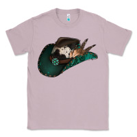Lilac cowhide flowers cowboy hat Classic Tee - Jasminsmagicworld