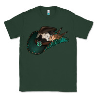 Sports Green cowhide flowers cowboy hat Classic Tee - Jasminsmagicworld