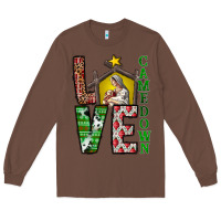 Chestnut Love Come Down Long Sleeve Tee - CowhideDigitalArt