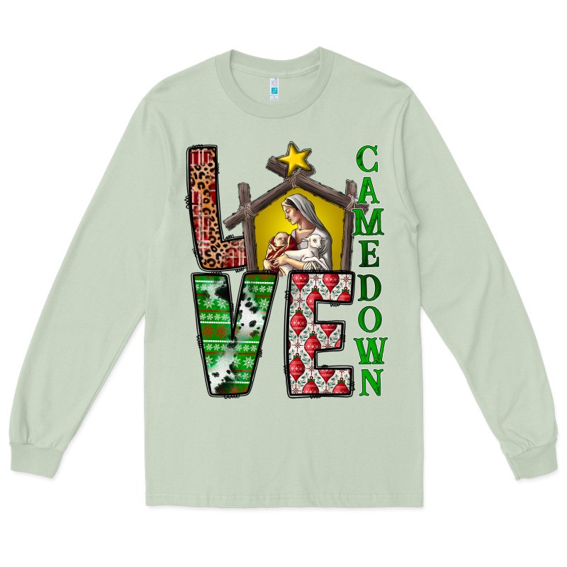 Love Come Down Long Sleeve Tee by CowhideDigitalArt | Teevron
