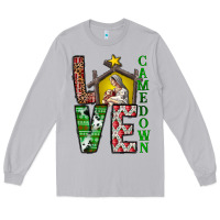 Moon Dust Love Come Down Long Sleeve Tee - CowhideDigitalArt