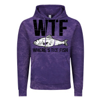 Cloud Purple wtf where's the fish Vintage Hoodie - artisFamous