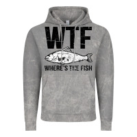 Cloud Rock wtf where's the fish Vintage Hoodie - artisFamous