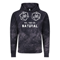 Cloud Black yes they're natural 20 dice funny rpg gamer Vintage Hoodie - artisFamous