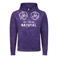Cloud Purple yes they're natural 20 dice funny rpg gamer Vintage Hoodie - artisFamous