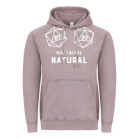Vintage Zinc yes they're natural 20 dice funny rpg gamer Vintage Hoodie - artisFamous