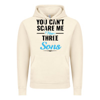Vintage Artic you can't scare me i have three sons Vintage Hoodie - artisFamous
