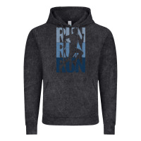 Vintage Black Run Running | for Runners Vintage Hoodie - artisFamous