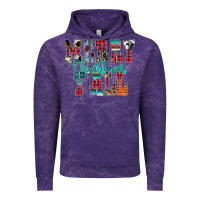 Cloud Purple merry christmas y'all Vintage Hoodie - CowhideDigitalArt