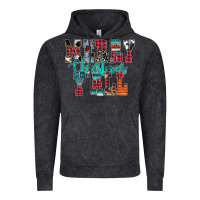 Vintage Black merry christmas y'all Vintage Hoodie - CowhideDigitalArt