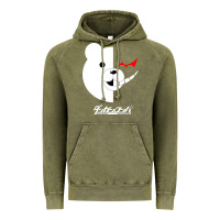 Vintage Olive dangan ronpa  monokuma Vintage Hoodie - artisFamous