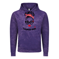 Cloud Purple taurus girl Vintage Hoodie - artisFamous