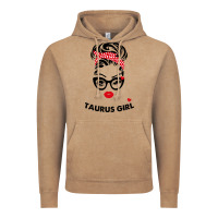 Vintage Coffee taurus girl Vintage Hoodie - artisFamous