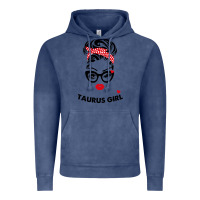 Vintage Denim taurus girl Vintage Hoodie - artisFamous