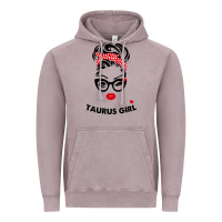Vintage Zinc taurus girl Vintage Hoodie - artisFamous
