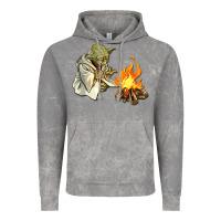 Cloud Rock Yoda is warming up Vintage Hoodie - artisFamous