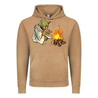 Vintage Camel Yoda is warming up Vintage Hoodie - artisFamous