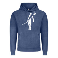 Vintage Denim Surf Vintage Hoodie - artisFamous