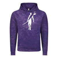 Cloud Purple Surf Vintage Hoodie - artisFamous