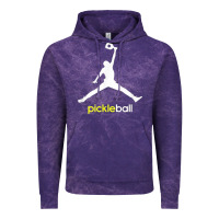 Cloud Purple funny pickleball Vintage Hoodie - artisFamous
