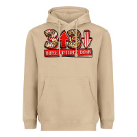 Mushroom three up three down baseball Heavyweight Hoodie - Jasminsmagicworld