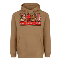 Toasted Coconut three up three down baseball Heavyweight Hoodie - Jasminsmagicworld