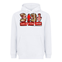 White three up three down baseball Heavyweight Hoodie - Jasminsmagicworld