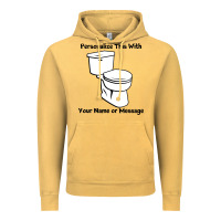 Vintage Mustard toilet Vintage Hoodie - artisFamous