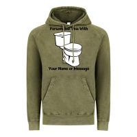 Vintage Olive toilet Vintage Hoodie - artisFamous
