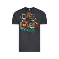 Vintage Black One Loved Nurse Vintage Tee - FaDigitalArtStudio