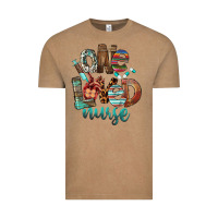 Vintage Coffee One Loved Nurse Vintage Tee - FaDigitalArtStudio