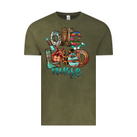 Vintage Olive One Loved Nurse Vintage Tee - FaDigitalArtStudio