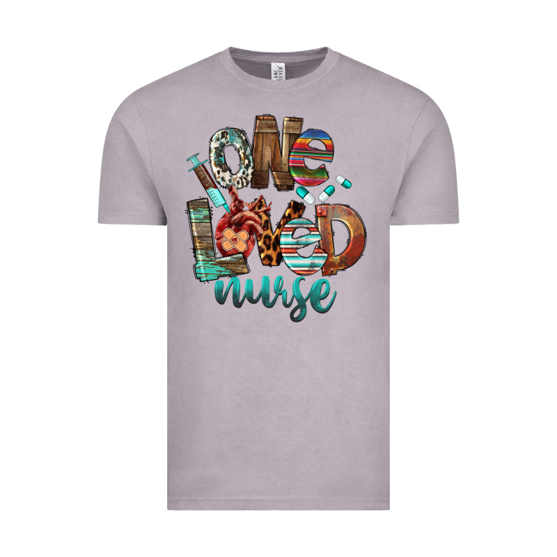 One Loved Nurse Vintage Tee by FaDigitalArtStudio | Teevron