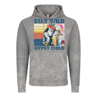 Cloud Rock stay wild gypsy child letter rainbow Vintage Hoodie - artisFamous