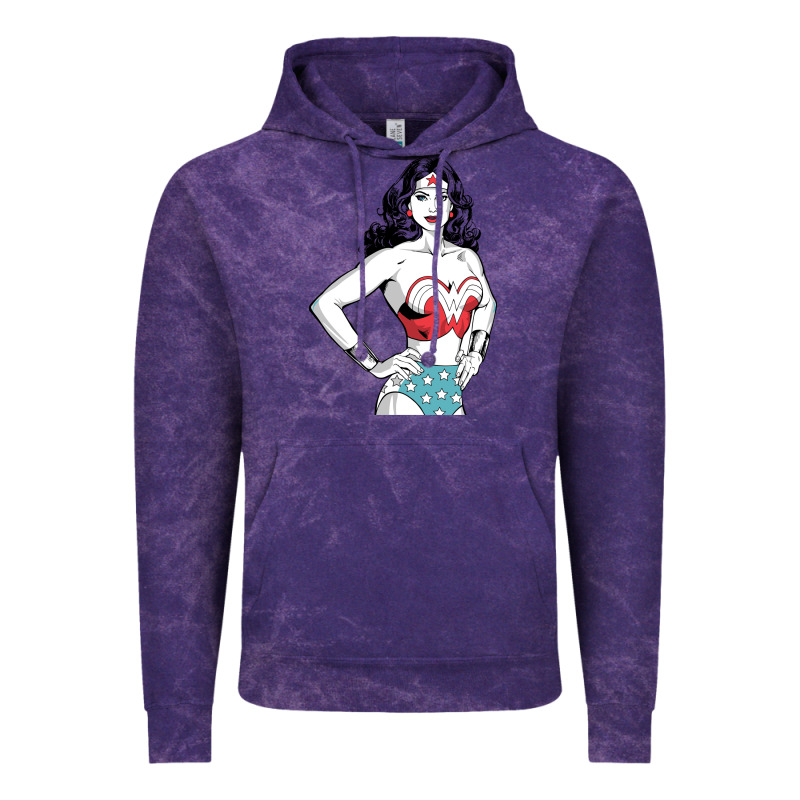 Wonder Woman Vintage Hoodie by artisFamous | Teevron