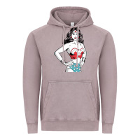 Vintage Zinc wonder woman Vintage Hoodie - artisFamous