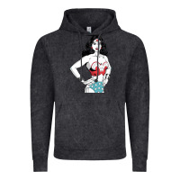 Vintage Black wonder woman Vintage Hoodie - artisFamous