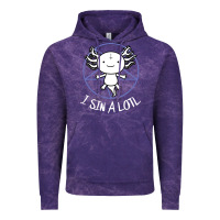 Cloud Purple i sin a lotl hail satan pentagram Vintage Hoodie - artisFamous