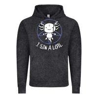 Vintage Black i sin a lotl hail satan pentagram Vintage Hoodie - artisFamous