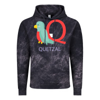 Cloud Black Cute Quetzal Kid's Vintage Hoodie - artisFamous