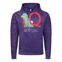 Cloud Purple Cute Quetzal Kid's Vintage Hoodie - artisFamous