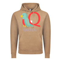 Vintage Coffee Cute Quetzal Kid's Vintage Hoodie - artisFamous
