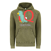 Vintage Olive Cute Quetzal Kid's Vintage Hoodie - artisFamous