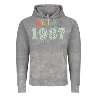 Cloud Rock Retro 1987 Vintage Hoodie - artisFamous