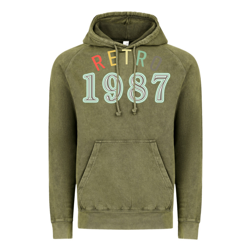 Retro 1987 Vintage Hoodie by artisFamous | Teevron