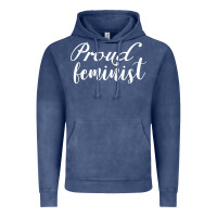 Vintage Denim Proud feminist Vintage Hoodie - artisFamous